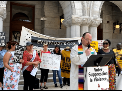 Poor People’s Campaign Pickets Ron Johnson