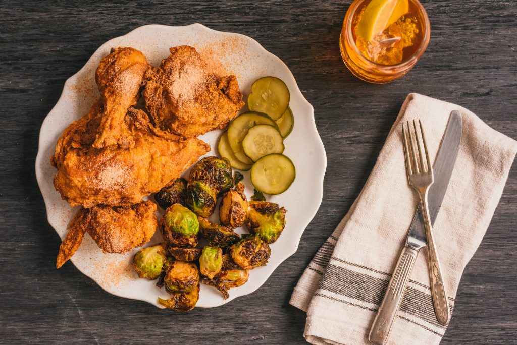 Honey dusted fried chicken. Photo courtesy of Tupelo Honey Southern Kitchen & Bar.