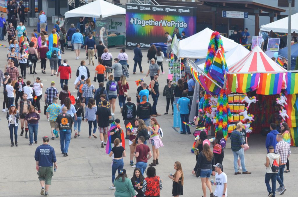 PrideFest 2018. Photo taken June 8th, 2018 by Jack Fennimore.