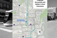 2021 streetcar expansion map. Map from the City of Milwaukee - Department of City Development.