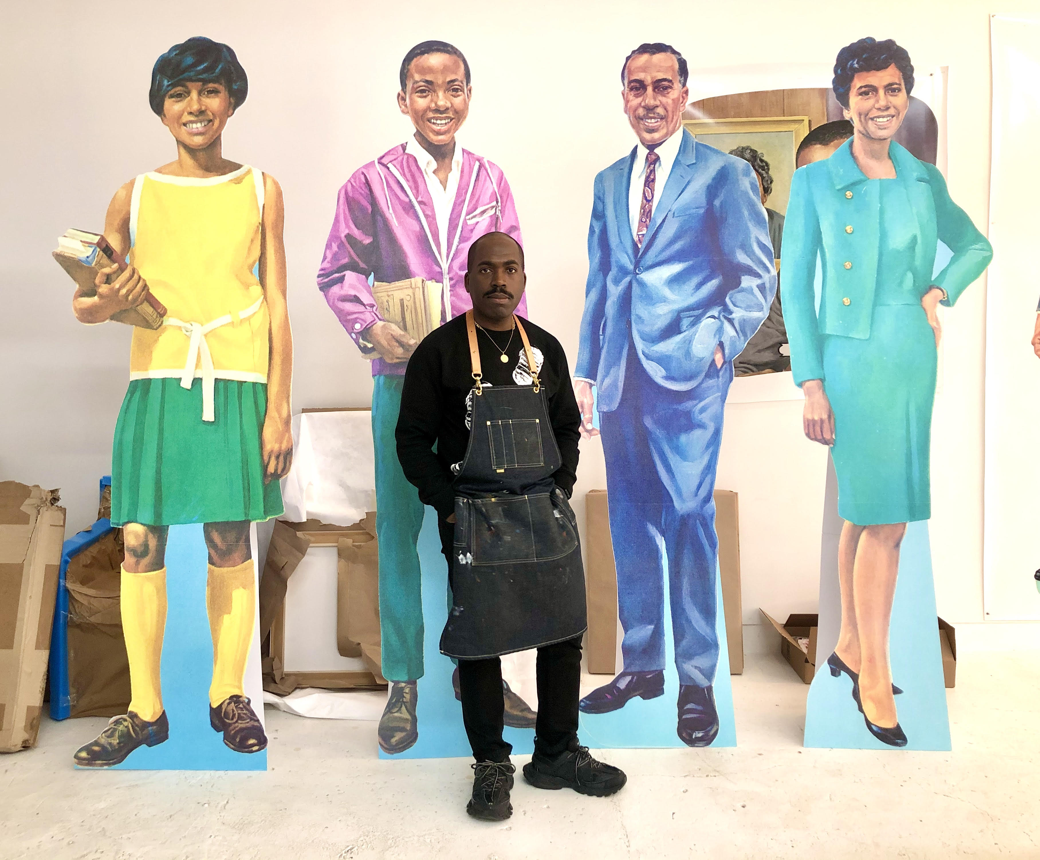 Milwaukee Art Museum to Unveil Large-Scale Mural Installation by Artist Derrick Adams
