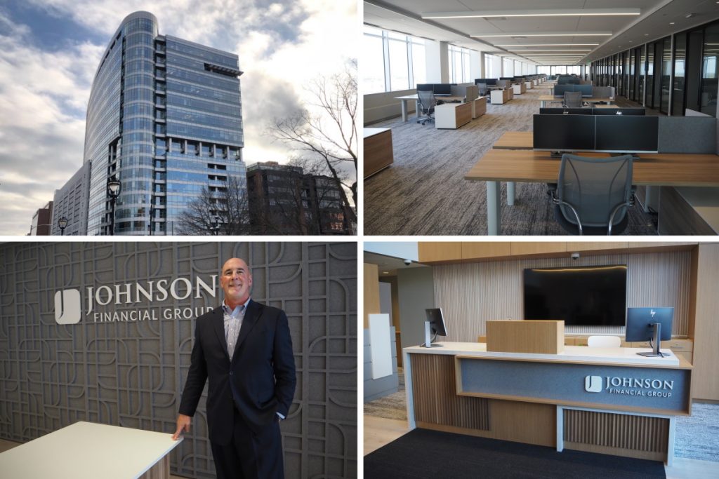 Johnson Financial Group is opening its office at Cathedral Place. Photos by Jeramey Jannene.