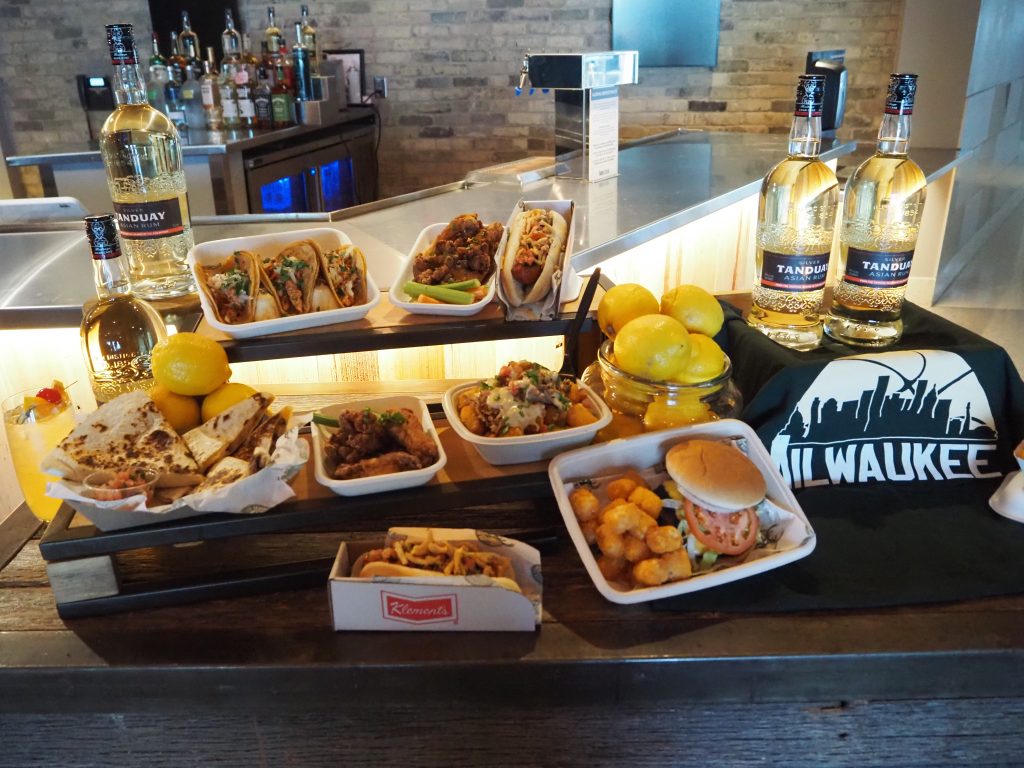 New food and drink items at Fiserv Forum. Photo by Jeramey Jannene.