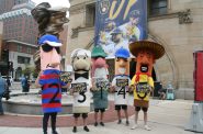 The Milwaukee Brewers Racing Sausages. Photo by Jeramey Jannene.