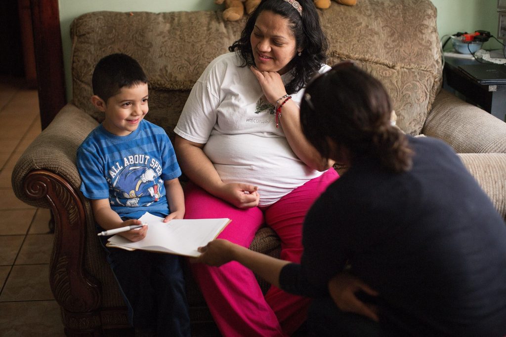 The Behavior Clinic provides in-home services for families in the program. Photo provided by Penfield Children’s Center/NNS.