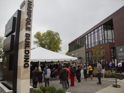 Harambee Building Named For Reuben and Mildred Harpole