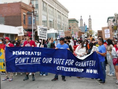 Day Without Immigrants Strike Advocates Pathway to Citizenship