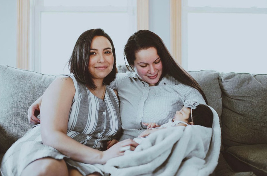 Adriana “Nanis” Rodriguez (left) with her fiancé, Amanda Avalos, and daughter, Alis. Rodriguez has big plans as executive director at Public Allies Wisconsin. Photo provided by Nanis Rodriguez/NNS.