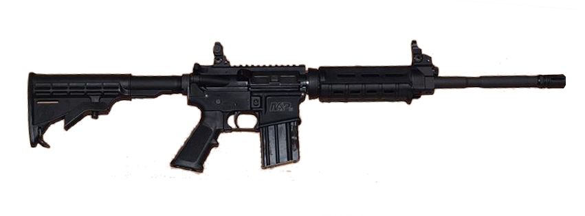 Smith & Wesson M&P15. Photo by Coldbolt, CC BY-SA 3.0 , via Wikimedia Commons
