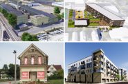 Filer & Stowell project (Engberg Anderson Architects), Five Points Lofts (Workshop Architects), EIGHTEEN87 (Continuum Architects + Planners) and Bronzeville Estates (Jeramey Jannene).
