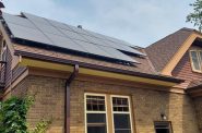 Solar panels atop a traditional Milwaukee home. Image from Grow Solar Greater Milwaukee/City of Milwaukee.
