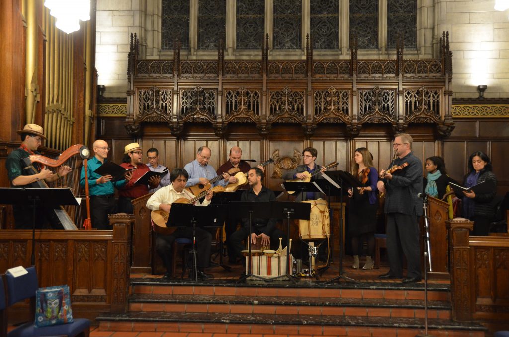 Newberry Consort - A Mexican Christmas. Photo courtesy of Newberry Consort.