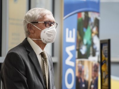 Evers Strategizes on Pandemic