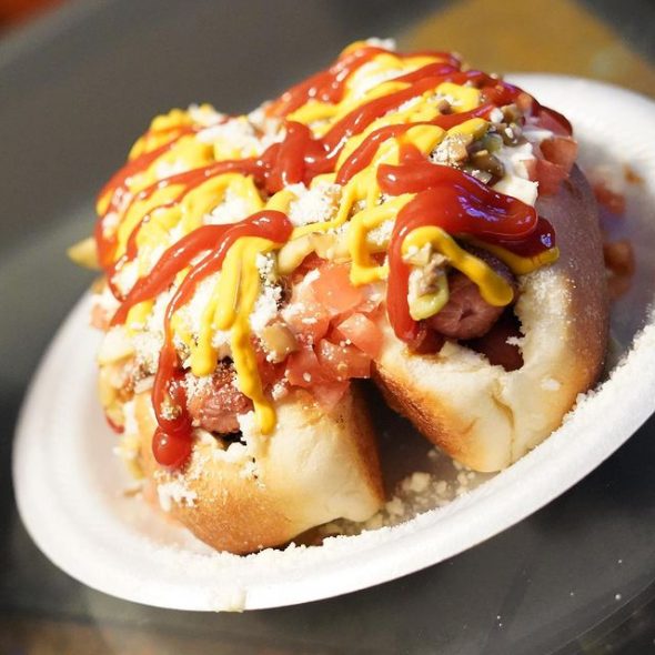 Sonora Style Hot Dogs. Photo courtesy of Los Doggos.