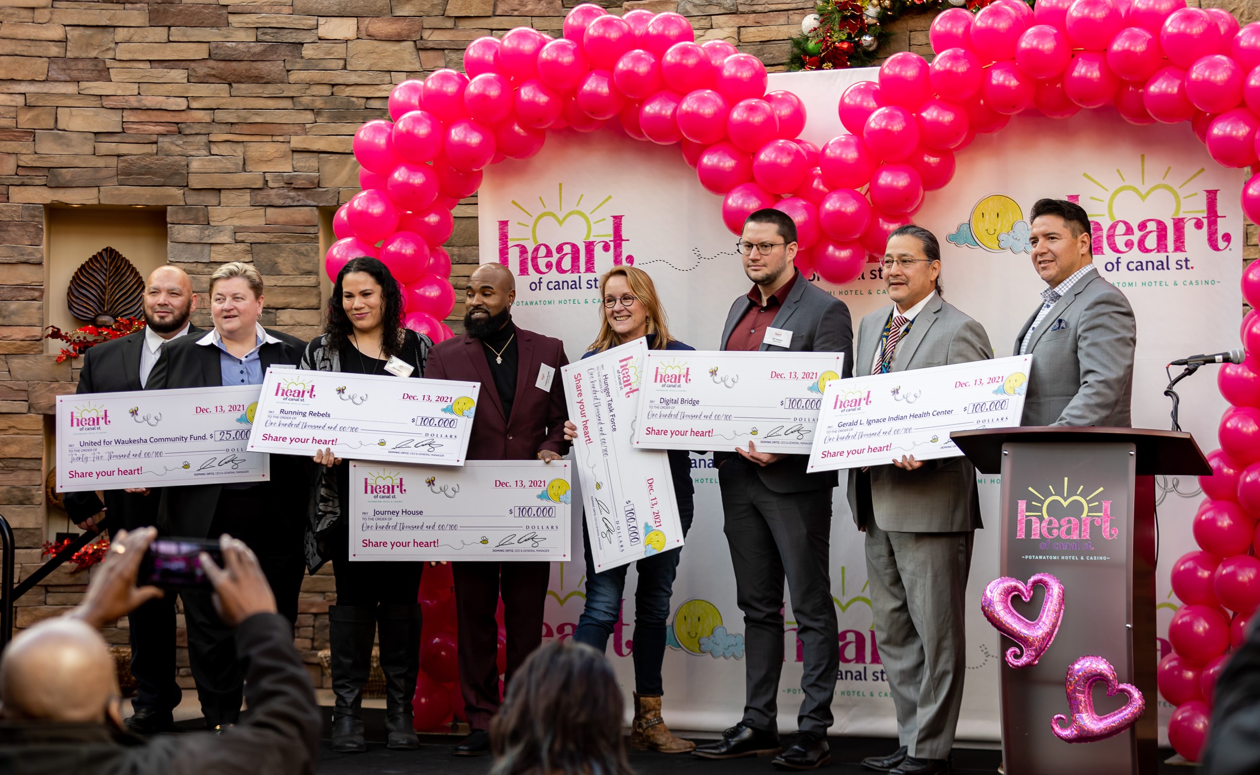 Heart of Canal Street Returns With More Than $500,000 in Donations to Six Local Charities