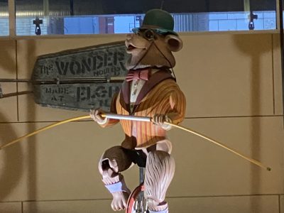 Iconic Bear on a Tightrope Returning Home to The Avenue