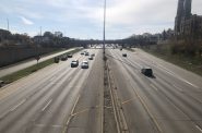 Interstate 43/94 freeway as seen from the W. Lapham Blvd. bridge. Photo by Jeramey Jannene.