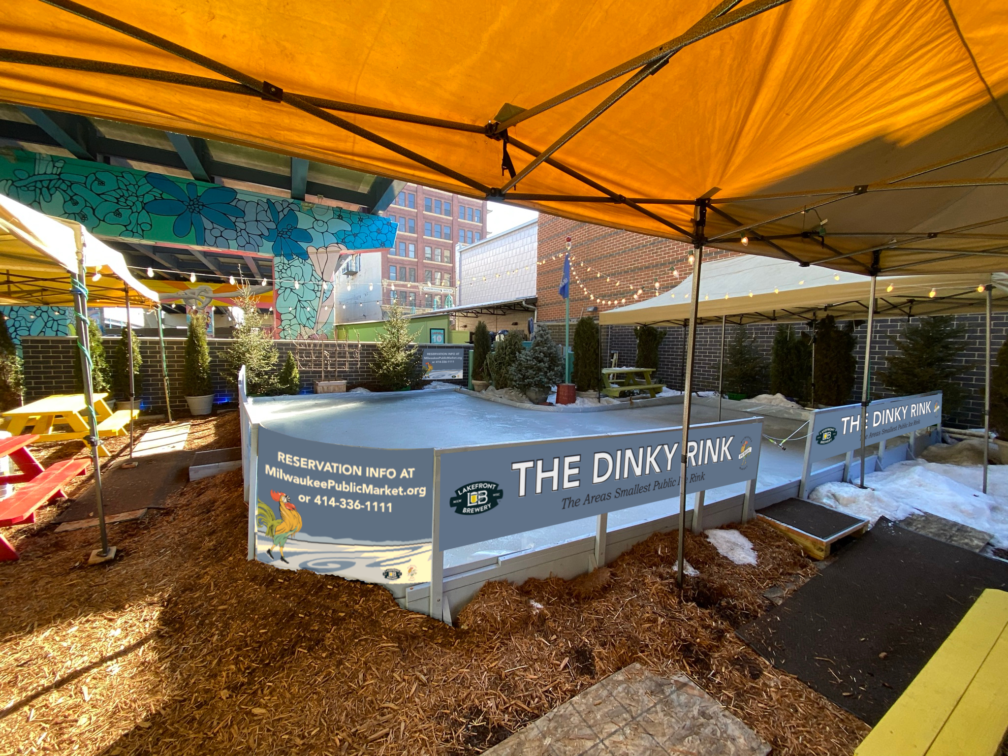 The Dinky Rink Returns To The Milwaukee Public Market