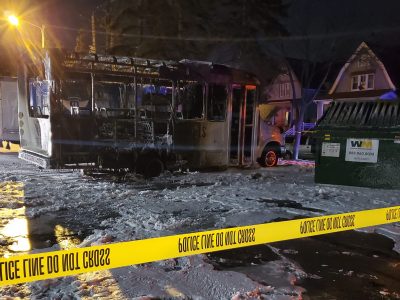 Homeless Outreach Group’s Bus Destroyed In Fire