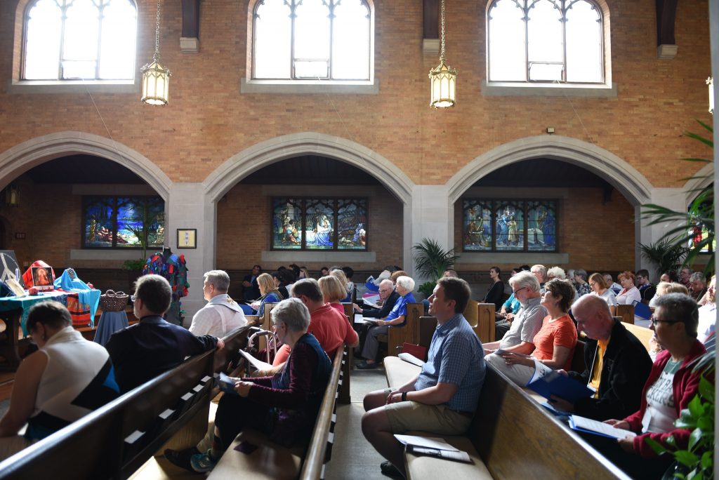 The pandemic hasn’t quenched people’s desire for the community that worship offers. File photo by Sue Vliet/NNS.