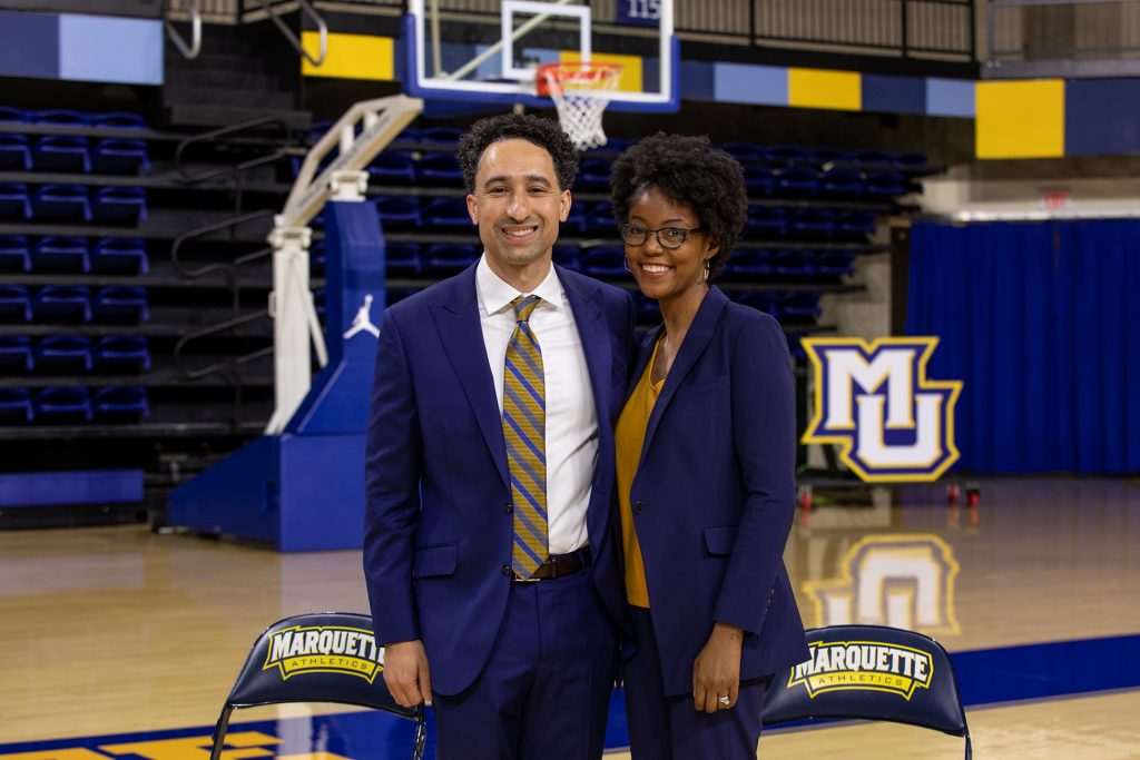 Shaka and Maya Smart. Photo courtesy of Marquette University.