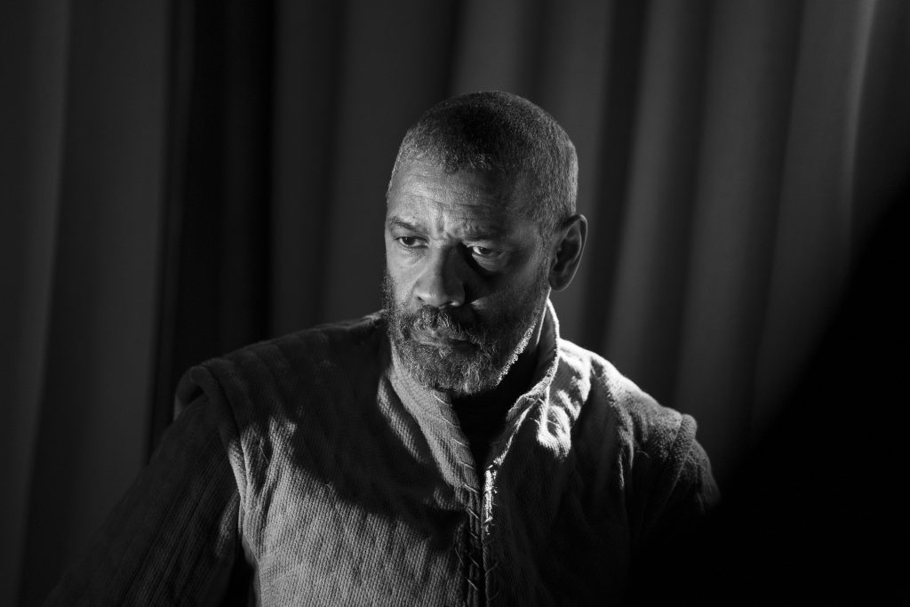 Denzel Washington in “The Tragedy of Macbeth.” Photo courtesy of Apple.
