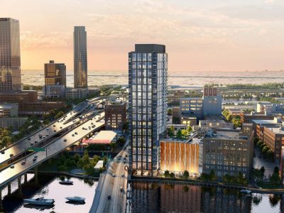 Eyes on Milwaukee: Proposed Third Ward Tower Gets Shorter, Wider