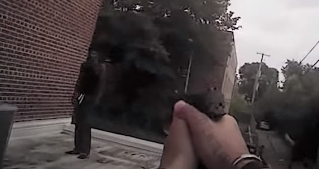 Jerry Smith, Jr. captured in Adam Stahl's body camera footage.