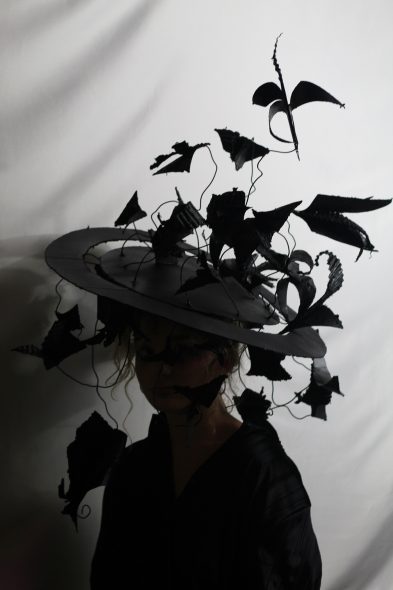 Armarion Julien, A Crow Hat, 2021. National American Visions Award and Gold Medal in Fashion. Grade 11, Pius XI Catholic High School, Milwaukee, Cathy Burnett, instructor