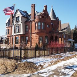 Schuster Mansion, 3209 W. Wells St. Photo by Jeramey Jannene.