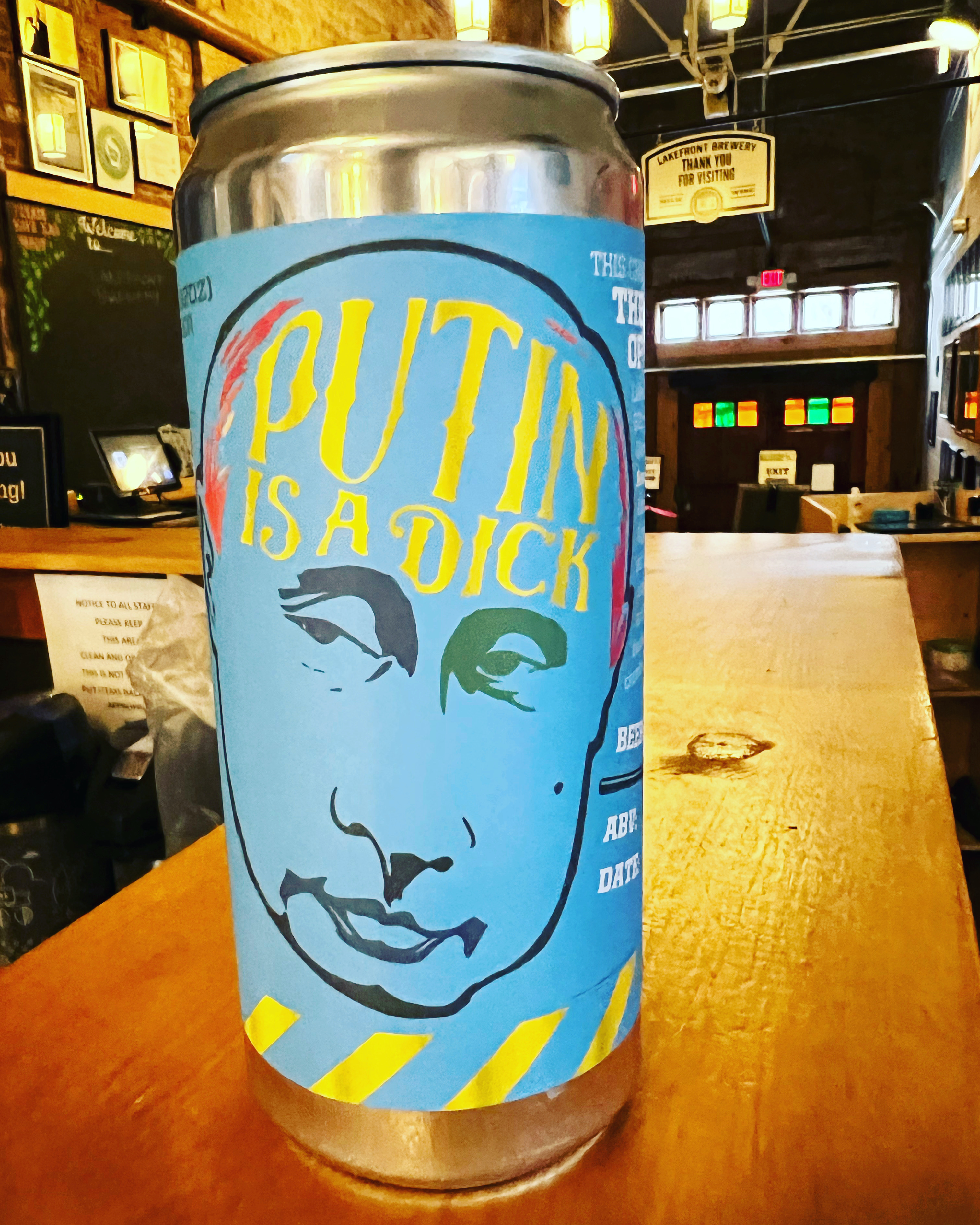 Lakefront Brewery Supports Ukrainian Refugees With a Label