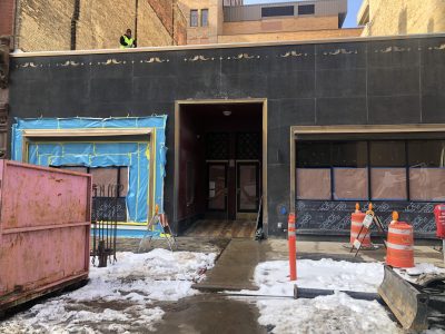 Friday Photos: New Food Hall Quietly Taking Shape