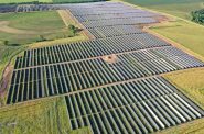 The first 150 megawatts of the 300-megawatt Badger Hollow solar farm went online on Dec. 1, 2021. Wisconsin Public Service and Madison Gas and Electric own the project, which was developed by Invenergy. The first phase is expected to power 45,000 homes. Photo courtesy of Wisconsin Public Service