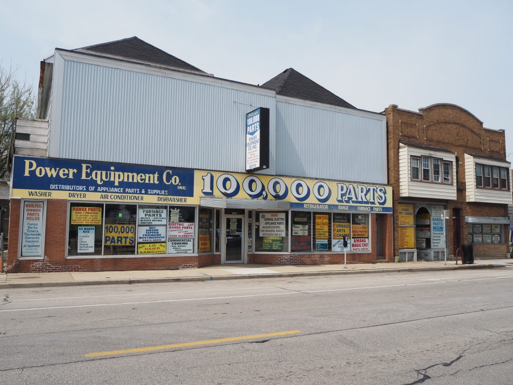 Power Equipment Co. (100,000 Parts) at 2371-2379 S. Kinnickinnic Ave. Photo by Jeramey Jannene.