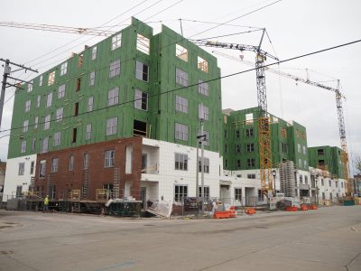 Friday Photos: New Apartment Building Will Include Six-Story Mural