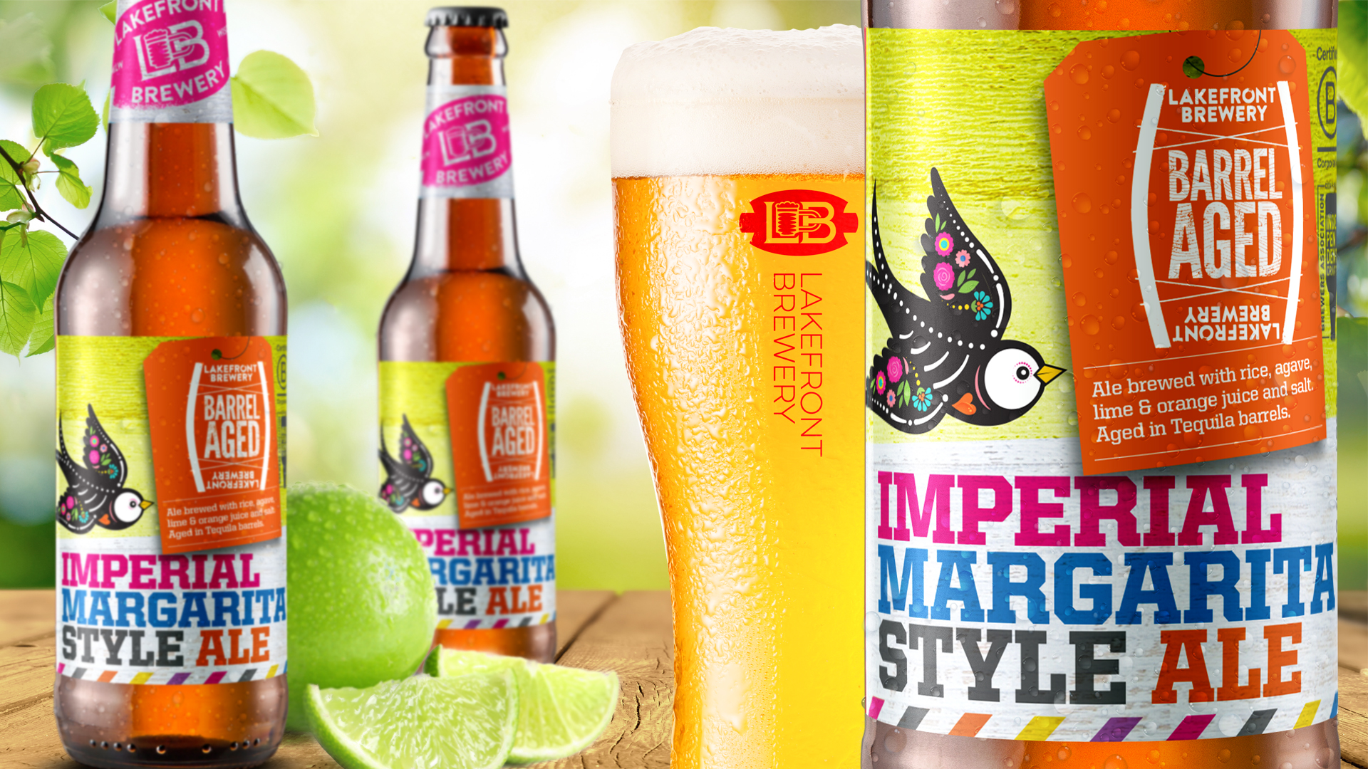 Imperial Margarita Style Ale. Photo courtesy of Lakefront Brewery.
