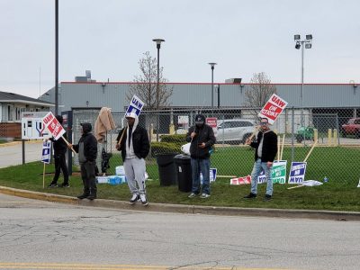 UAW On Strike in Racine
