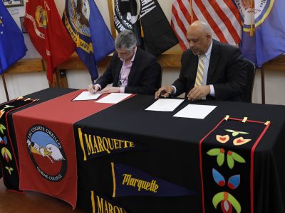 Marquette University signs transfer partnership with Lac Courte Oreilles Ojibwe College