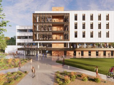 Eyes on Milwaukee: Construction Starts On Marquette’s New Nursing School