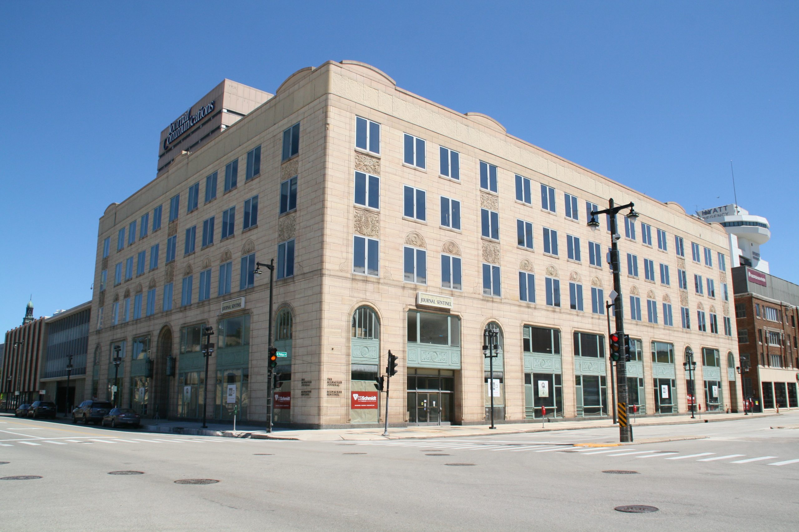 Tenor High School Journal Square Campus at former Journal Sentinel