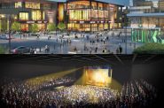 (Top) FPC Live Deer District Concert Venues. Rendering by Eppstein Uhen Architects. (Bottom) Westown Theater. Rendering by Kahler Slater.