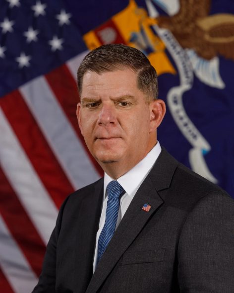 People should receive unemployment benefits based on need and not “because of the color of their skin,” says U.S. Secretary of Labor Marty Walsh. (Courtesy of U.S. Department of Labor)