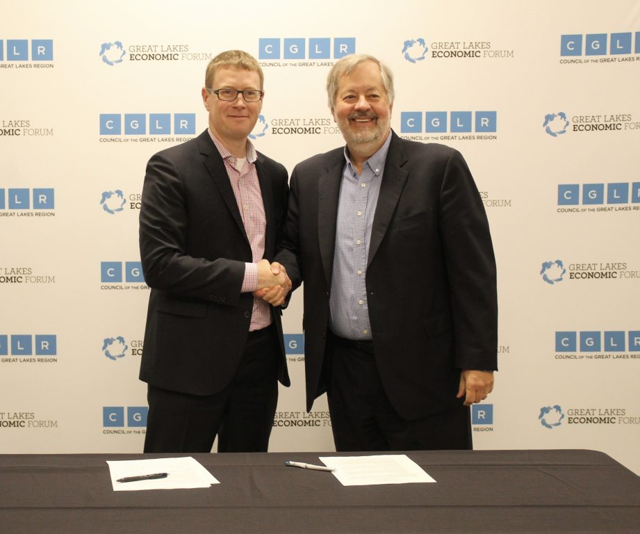 The Water Council and the Council of the Great Lakes Region announce a new partnership to advance water innovation and stewardship. Photo courtesy of The Water Council.