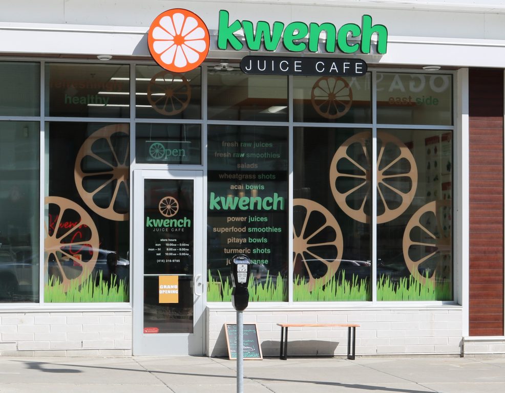 Kwench Juice Cafe. Photo by Sophie Bolich