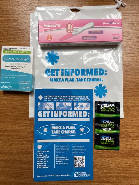 Make a plan kit. Photo courtesy of Planned Parenthood of Wisconsin.