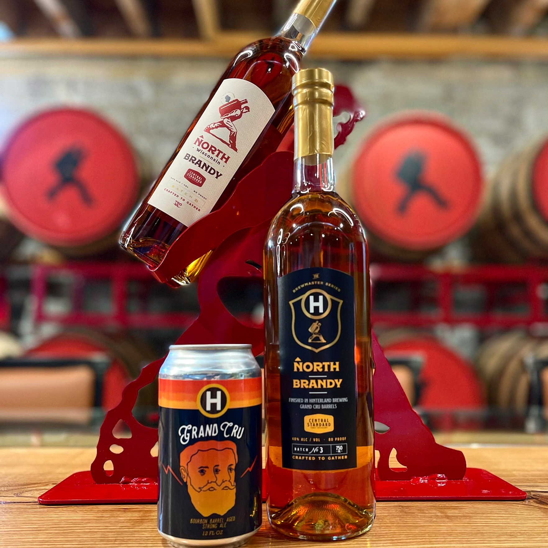 Central Standard releases limited-edition brandy finished in Hinterland Grand Cru barrels