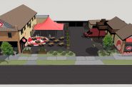 Maxie's rendering. Photo from Black Shoe Hospitality
