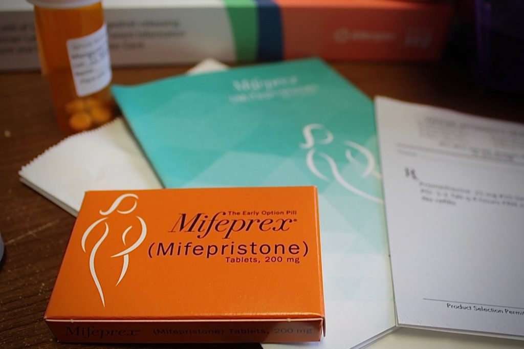 Mifepristone. Photo by flickr user Robin Marty. (CC BY 2.0) https://creativecommons.org/licenses/by/2.0/