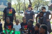 Public Allies has been training young people to lead in Milwaukee nonprofits since the 1990s. Here in 2015, Allies help garden at We Got This. File photo by Andrea Waxman/NNS.