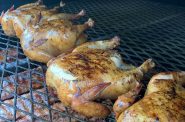 Backyard Brother's Barbeque chickens. Photo Courtesy of Michael Hester.